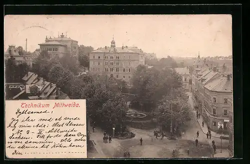 AK Mittweida, Blick auf das Technikum