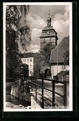 AK Staffelstein, am Stadtturm