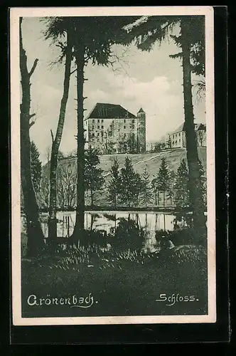 AK Grönenbach, Blick zum Schloss