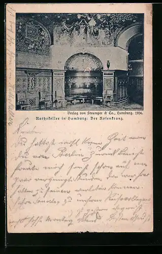 AK Hamburg, Ratskeller, der Rosenkranz