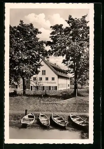 AK Friedrichshafen /Bodensee, Jugendherberge Graf Zeppelin