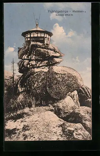 AK Zell, Waldstein mit Schüssel