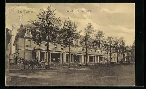 AK Bad Pyrmont, Fürstliches Kurhotel