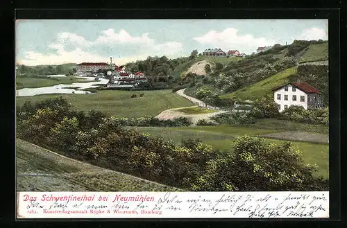 AK Neumühlen, Blick in das Schwentinethal