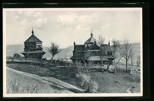 AK Jasina-Podk. Rus., Templom-Rus. Kirchen