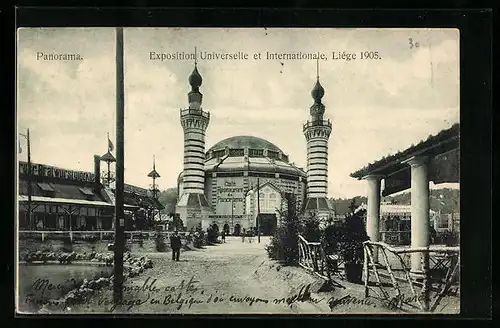 AK Liége, Exposition Universelle et Internationale 1905, Panorama