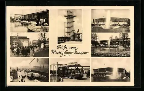 AK Hannover, Messegelände, Mehrfachansichten