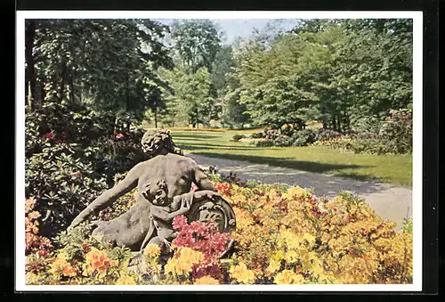 AK Ludwigsburg, Jubiläums-Gartenschau Blühendes Barock, Rhododendrontal