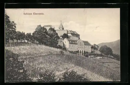 AK Eberstein, Blick auf das Schloss Eberstein