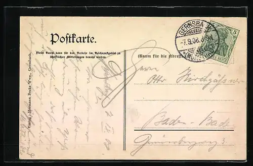 AK Eberstein, Blick auf das Schloss Eberstein