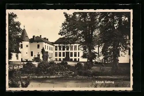 AK Gelting, Blick auf Schloss Gelting