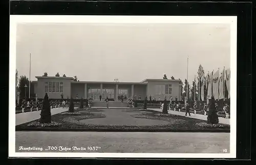 AK Berlin, Ausstellung 700 Jahre Berlin 1937, Ausstellungsgebäude