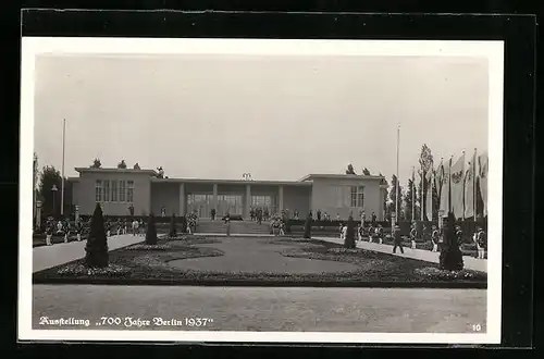 AK Berlin, Ausstellung 700 Jahre Berlin 1937, Ausstellungsgebäude