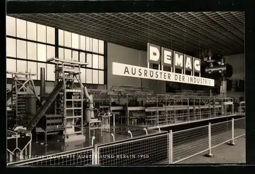 AK Berlin, Deutsche Industrie-Ausstellung 1960, DEMAG Ausrüster der Industrie