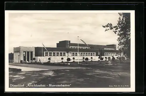 AK Düsseldorf, Grosse Ausstellung 1926, Abschlussbau-Museumsbauten
