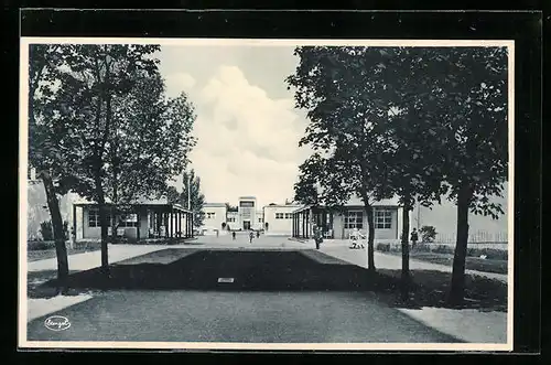 AK Dresden, Ausstellung Jahresschau Deutscher Arbeit, Blick nach dem Festplatz