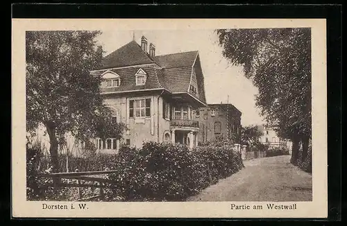 AK Dorsten i. W., Partie am Westwall