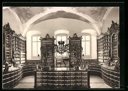 AK Würzburg, Innenansicht der Juliusspital-Apotheke