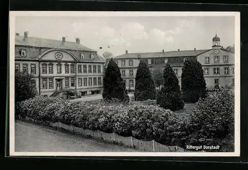 AK Dorstadt, Blick auf das Rittergut