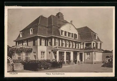 AK Hilden, Haus Kolcksbroich bei Schönwetter