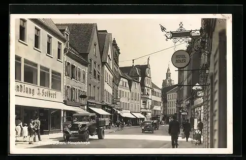 AK Zweibrücken, Hauptstrasse mit Autos