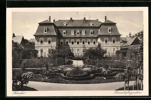 AK Herrnhut, Herrschaftsgarten