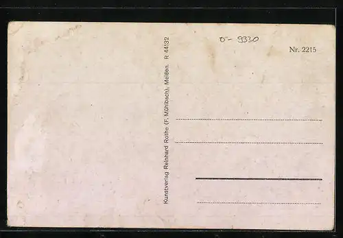 AK Olbernhau i. Erzgeb., Partie am Markt