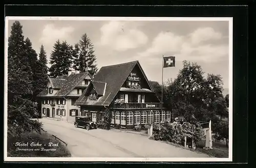 AK Immensee am Zugersee, Hotel Eiche-Post