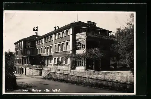 AK Heiden, Hotel Freihof bei Schönwetter