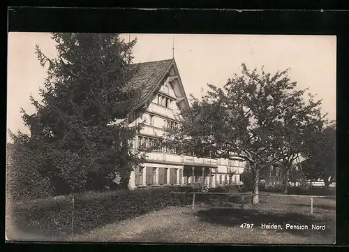 AK Heiden, Pension Nord bei Schönwetter