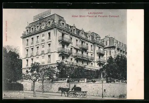 AK Lausanne, Hotel Mont-Fleuri et Pension Campart