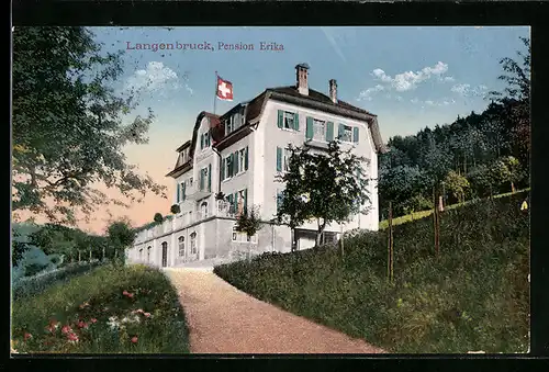 AK Langenbruck, Pension Erika bei Schönwetter