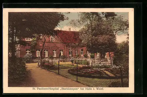 AK Halle i. Westf., St. Paulinen-Hospital Stockkämpen