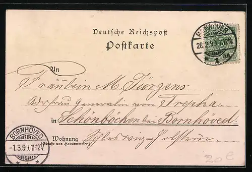 Lithographie Hannover, Hoftheater im Jahr 1852 und 1898