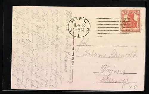 AK Kiel, Partie bei der königl. Frauenklinik