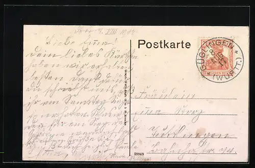 AK Güglingen, Partie mit der Kirche