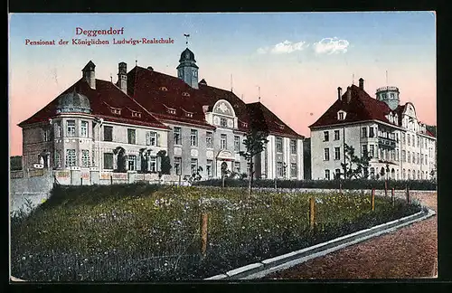 AK Deggendorf, Pensionat der Königlichen Ludwigs-Realschule