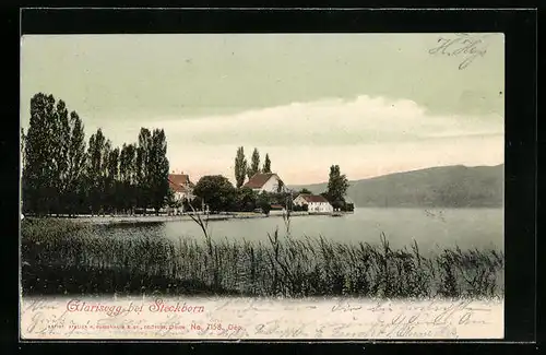 AK Glarisegg bei Steckborn, Partie am Wasser