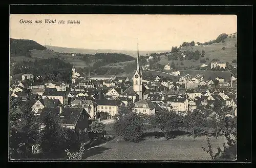AK Wald, Kirche im Ortsbild