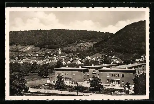 AK Grenzach i. B., Blick auf den Ort