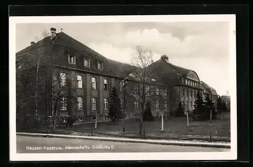 AK Freiberg / Sachsen, Hausen-Kaserne, Mannschafts-Gebäude II