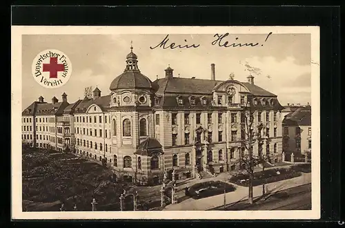 AK München, Rotes Kreuz, Nymphenburgerstrasse 163