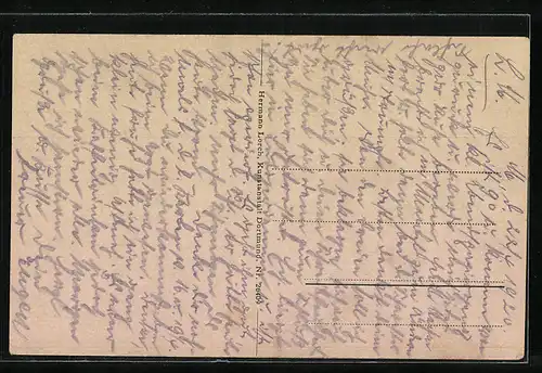 AK Münster i. W., Partie an der Univeristät