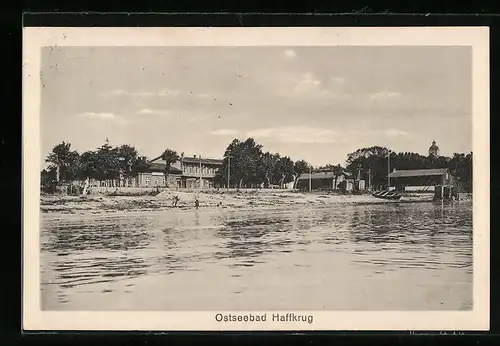 AK Haffkrug, Partie an der Ostsee