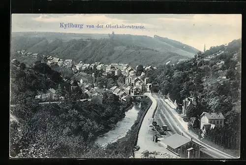 AK Kyllburg, Ortsansicht von der Oberkailerstrasse