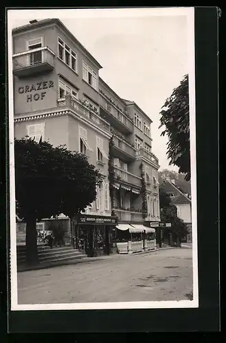 AK Gleichenberg, Hotel Grazerhof