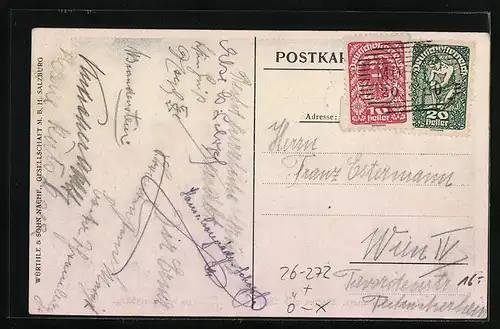 AK Morzg, Kaffee und Restaurant Franz Schinnerl