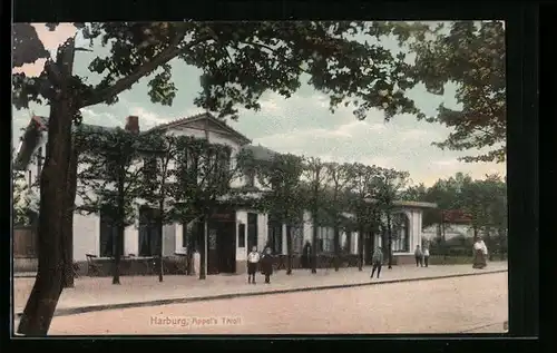 AK Hamburg-Harburg, Ansicht vom Gasthaus Appel`s Tivoli