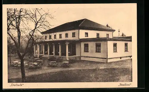 AK Durlach, Gasthaus Stadion