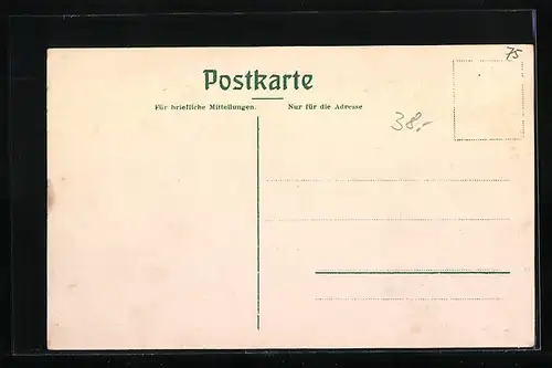 AK Karlsruhe, Südliche Lessingstrasse mit Neubau Baser